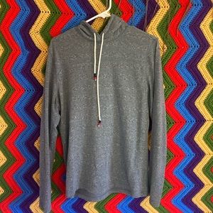 Light weight hoodie. No pockets.